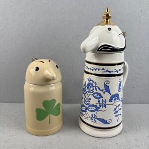 Vintage Webco Schultz & Dooley Beer Steins Utica Club‎ 1970s Ceramarte Brazil